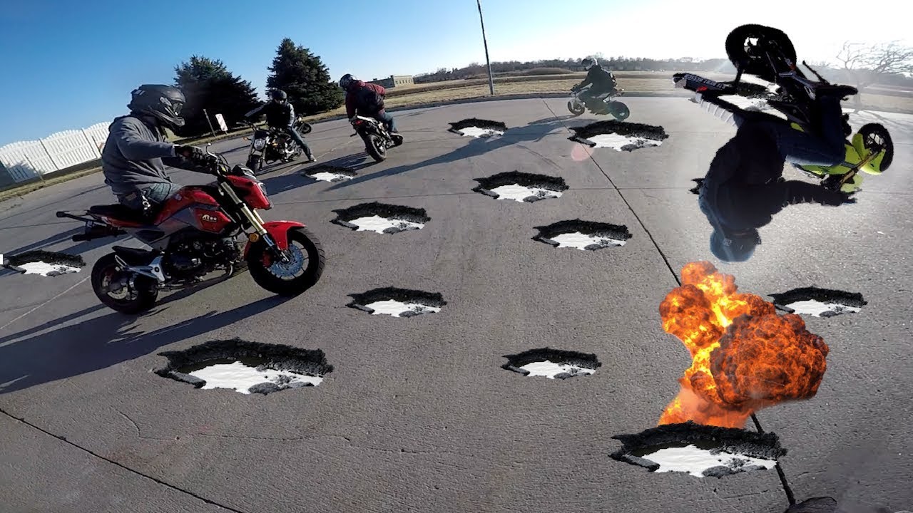 RIDING THROUGH A MINEFIELD! (With Keef Cheef)