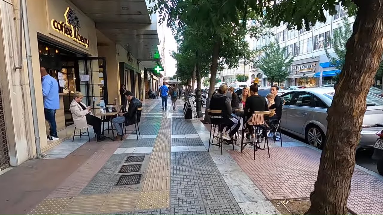 Athens Pireas GREECE - walking tour 2020 - &pi;&epsilon;&iota;&rho;&alpha;&iota;ά&sigmaf;