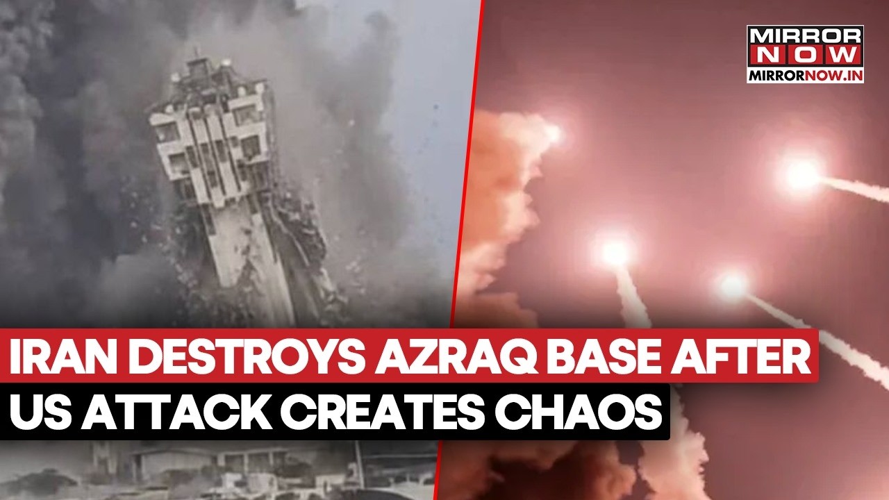 Iran Destroys Azraq Base After US Attack&mdash;Massive Blast Sparks Chaos Across Region