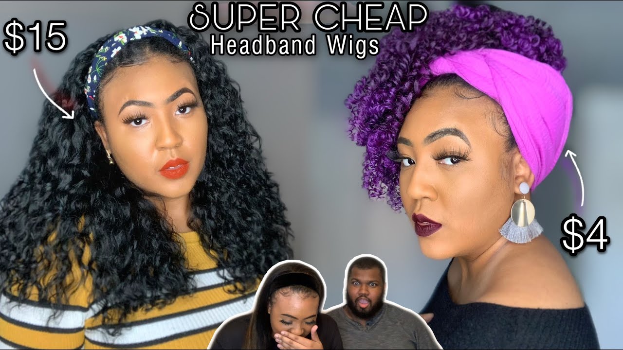 TOP 10 CURLY AMAZON HEADBAND WIGS FOR 2021! CHEAP HEADBAND WIGS 4 READY TO WEAR + ON THE GO STYLES