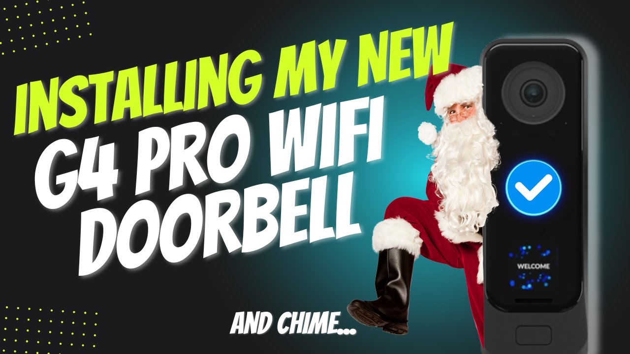 Установка дверного звонка и звонка G4 (версия Wi-Fi)