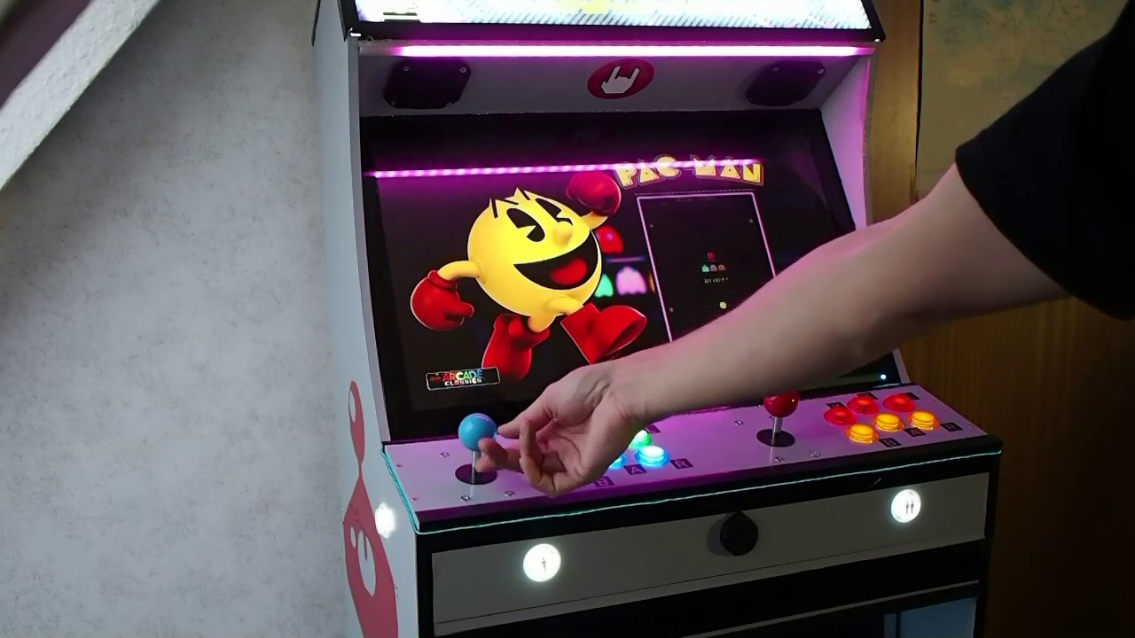 Arcade Spielautomat DIY - Pi3 komplette Übersicht - mit kleinem Problem
