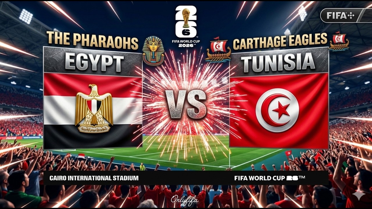 Egypt vs Tunisia I Friendly Match I EAFC26