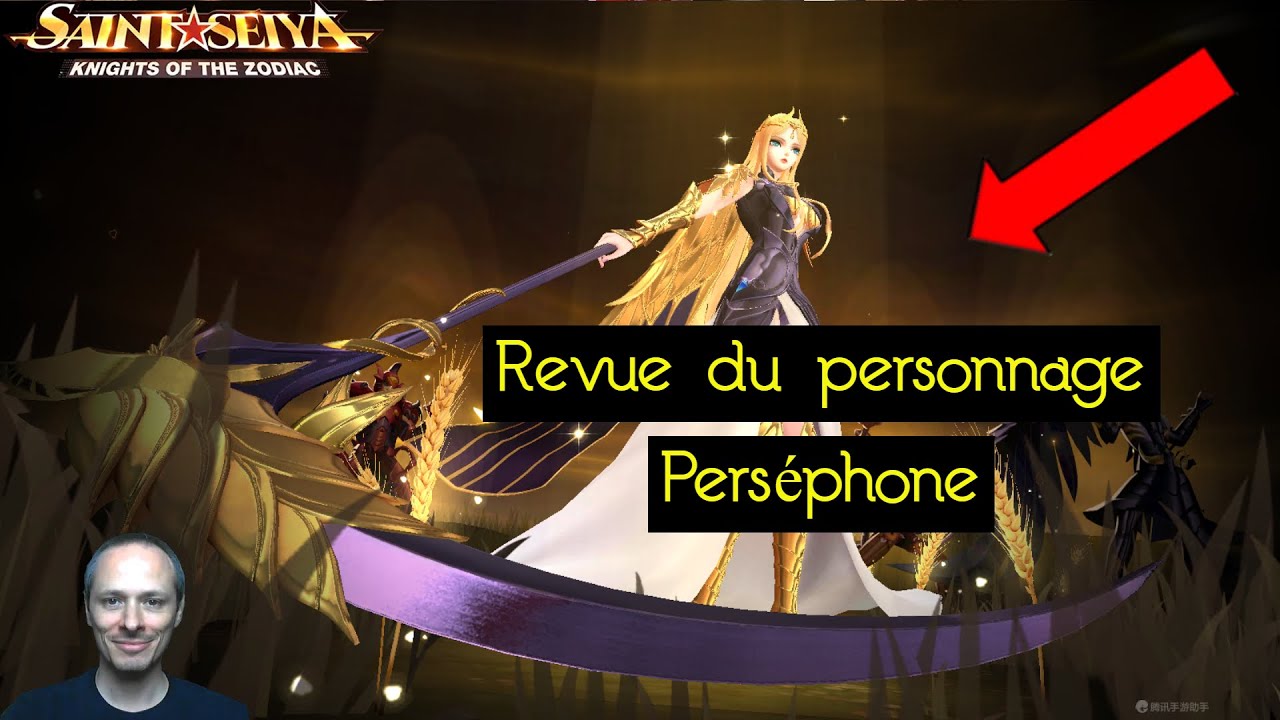 Revue du personnage Perséphone   Saint Seiya Awakening
