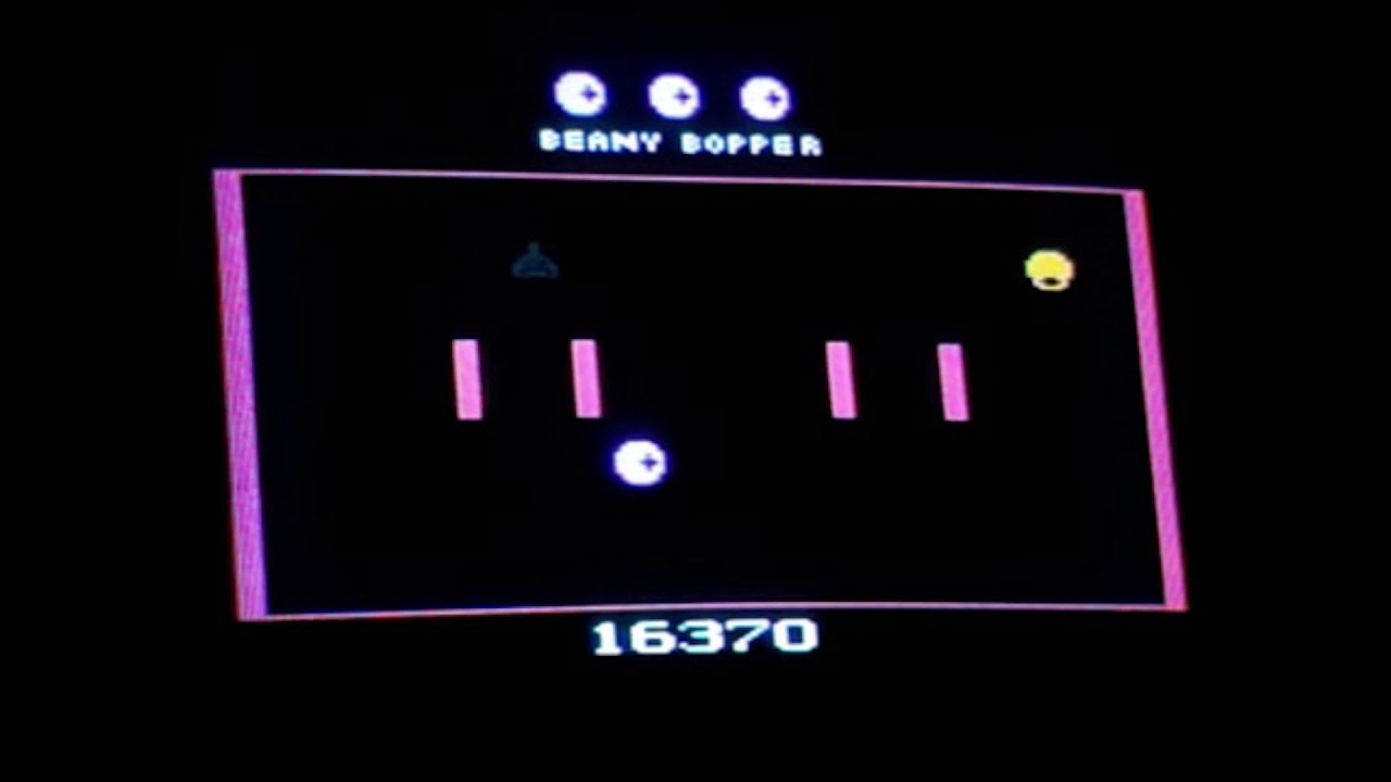 99.999 PTS!!! - Beany Bopper - Atari 2600 - GAMEPLAY