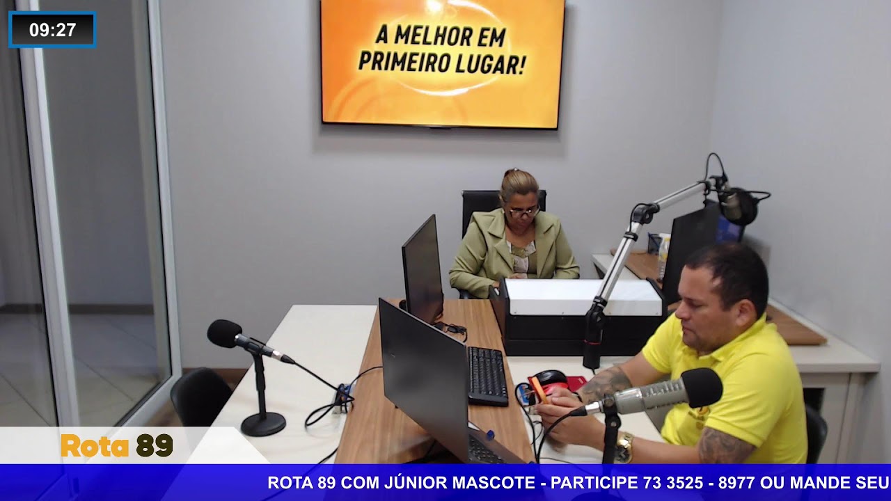 PROGRAMA ROTA 89 COM JÚNIOR MASCOTE  13.03.2026