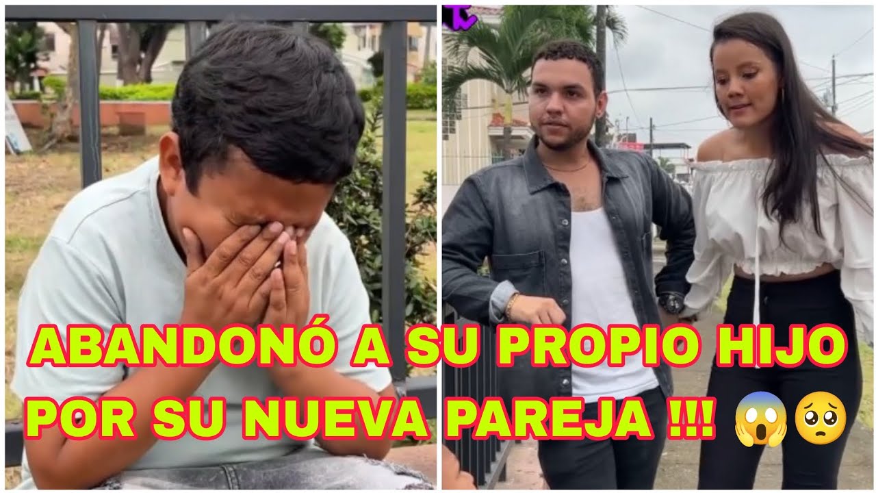Esta mala madre abandonó a su hijo para irse con un hombre. 