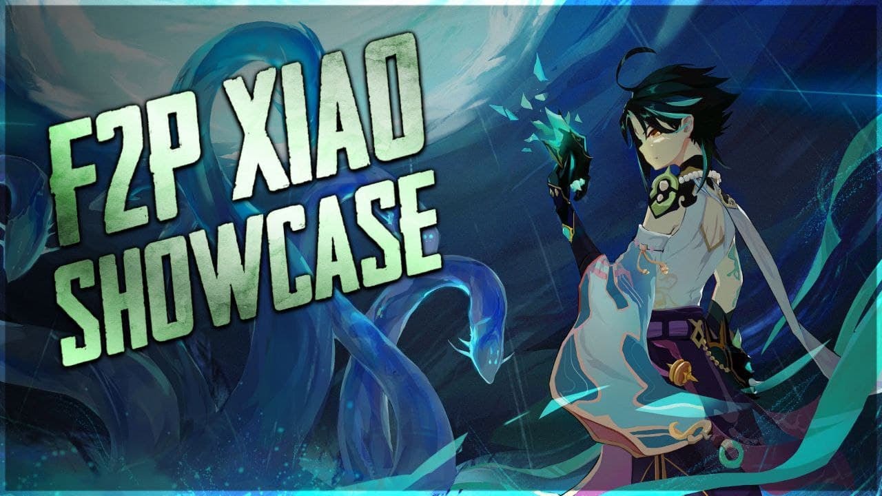 F2P Xiao Showcase ll Genshin Impact India ll Genshin Impact Telugu