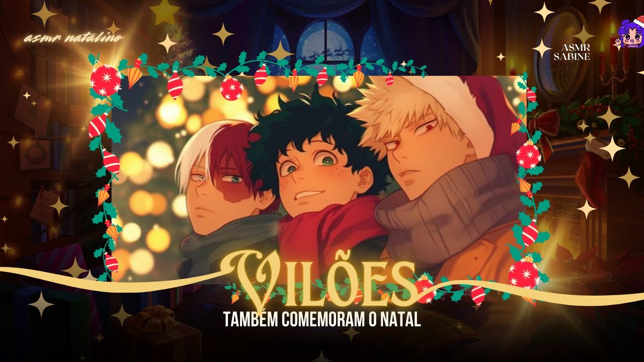[ASMR] Os vilões também comemoram o natal| ASMR BAKUGOU KATSUKI