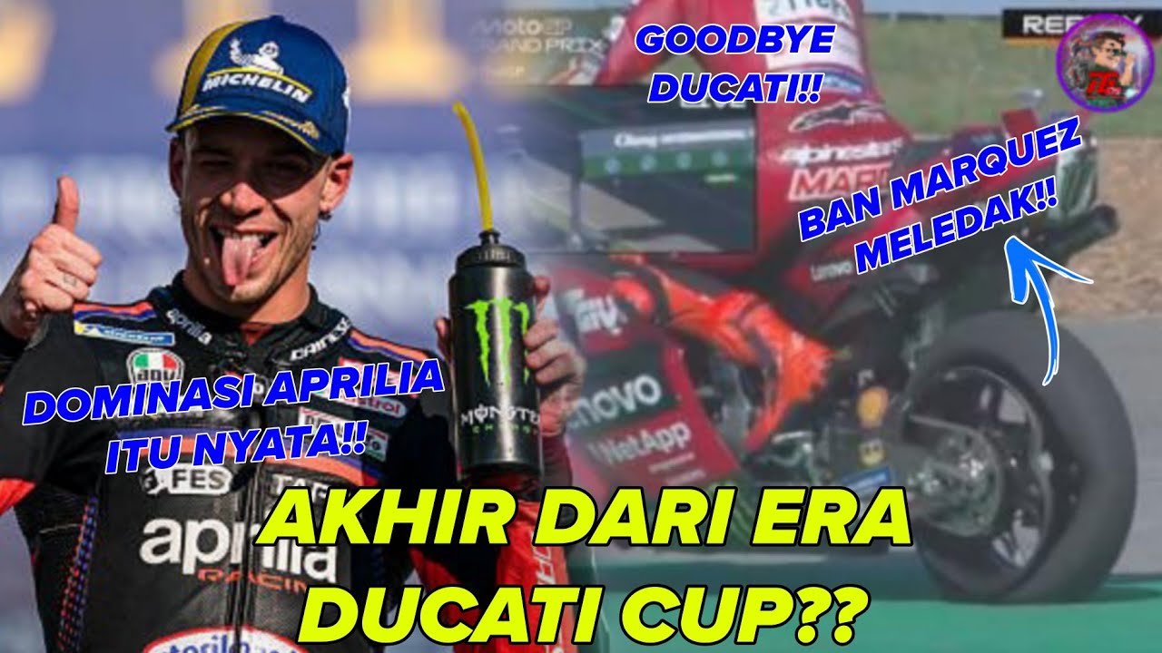 Aprilia Mendominasi..Ban Motor Marquez Di Gembosi?!😭