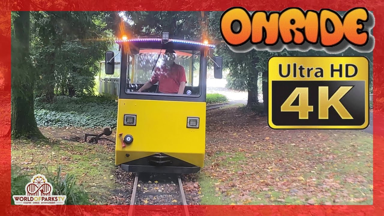 Westfalenpark Dortmund - Park Eisenbahn OnRide (2022) Park Rundfahrt Bimmelbahn - Intamin Parkbahn
