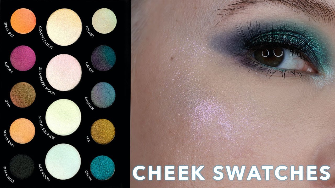 Danessa Myricks Lightwork Vol 3 | Cheek swatches of the highlighters & comparisons