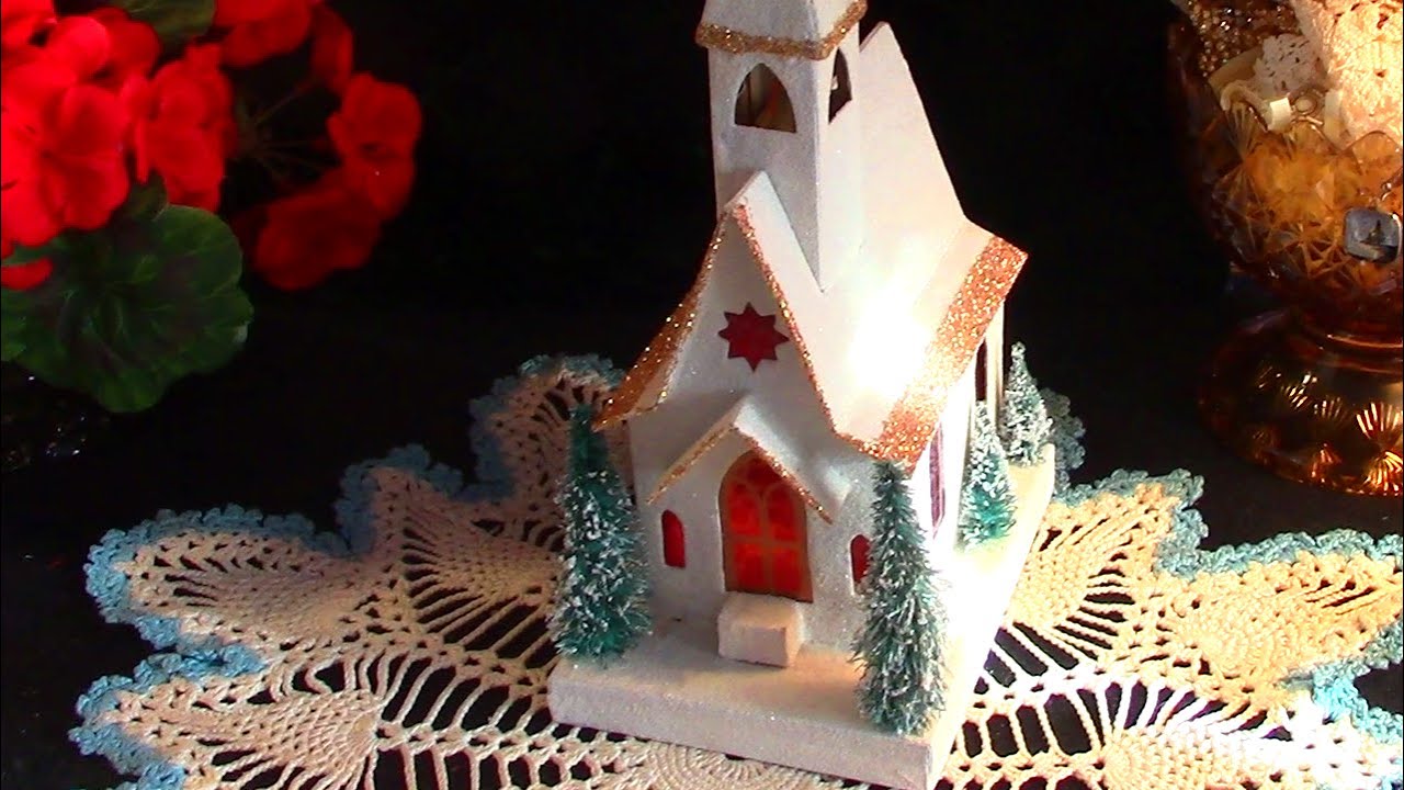 I Thrifted My First Putz House!