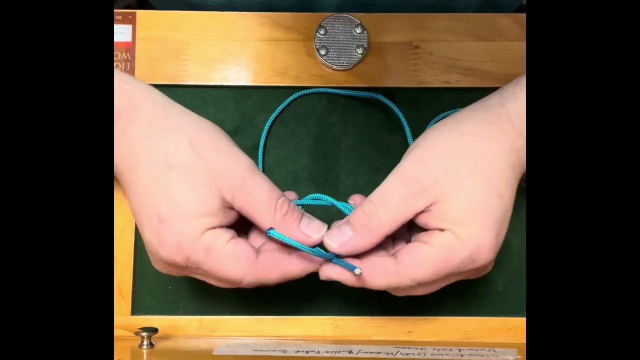 Tying a Square or Reef Knot