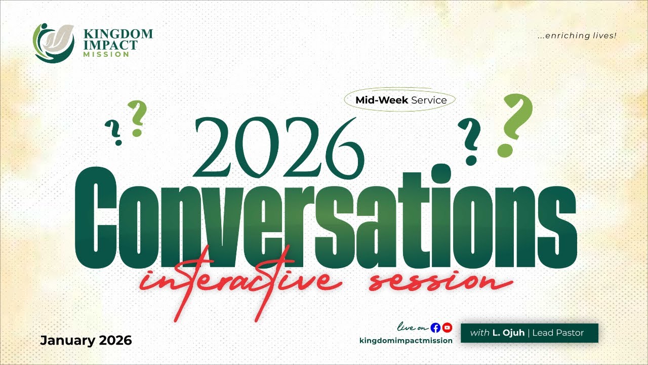 2026 Conversations | Mid-Week Service | 14 January, 2026