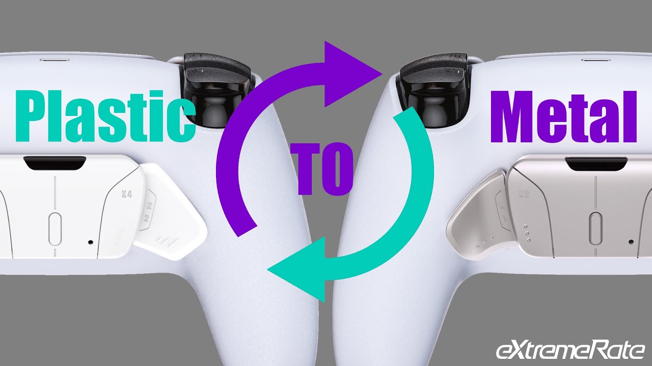 From RISE4 Plastic to RISE4 Metal - eXtremeRate RISE4 RMB Version Back Buttons Conversion Guide