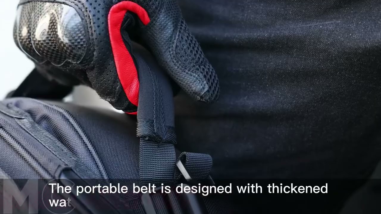 MOTOCENTRIC-Sacs de siège arrière de moto, sac de queue étanc