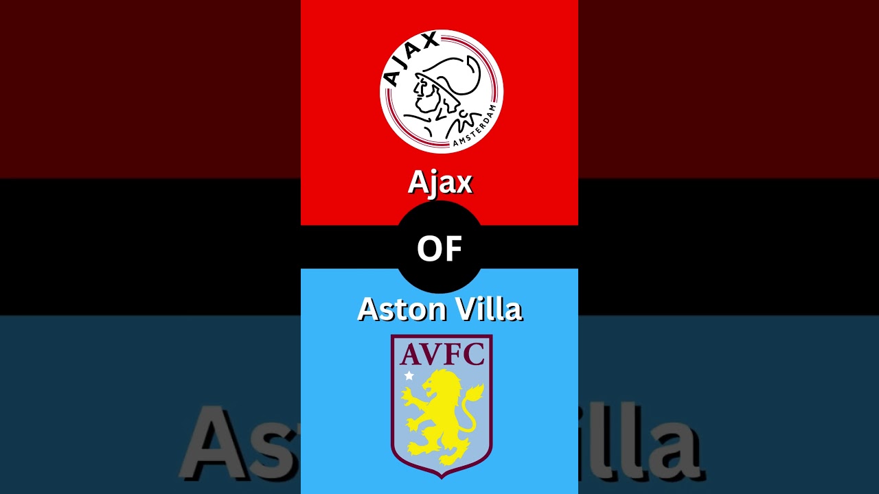 Ajax of Aston Villa...? #UECL #voetbal #ajaavl #nederland #amsterdam #ajax #astonvilla