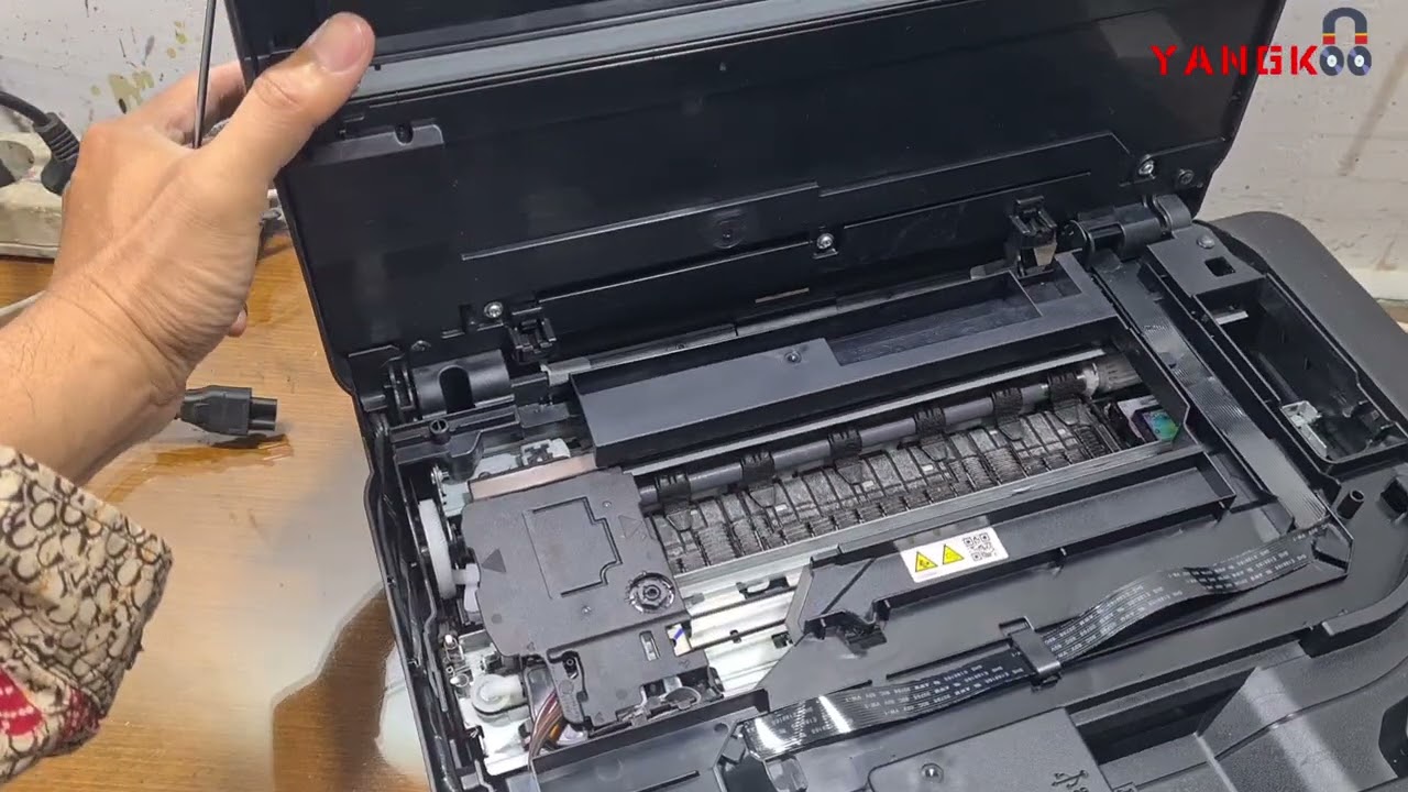Service Head Printer Brother DCP T720DW | Printer Brother DCP-T720DW Hasil Print Jelek