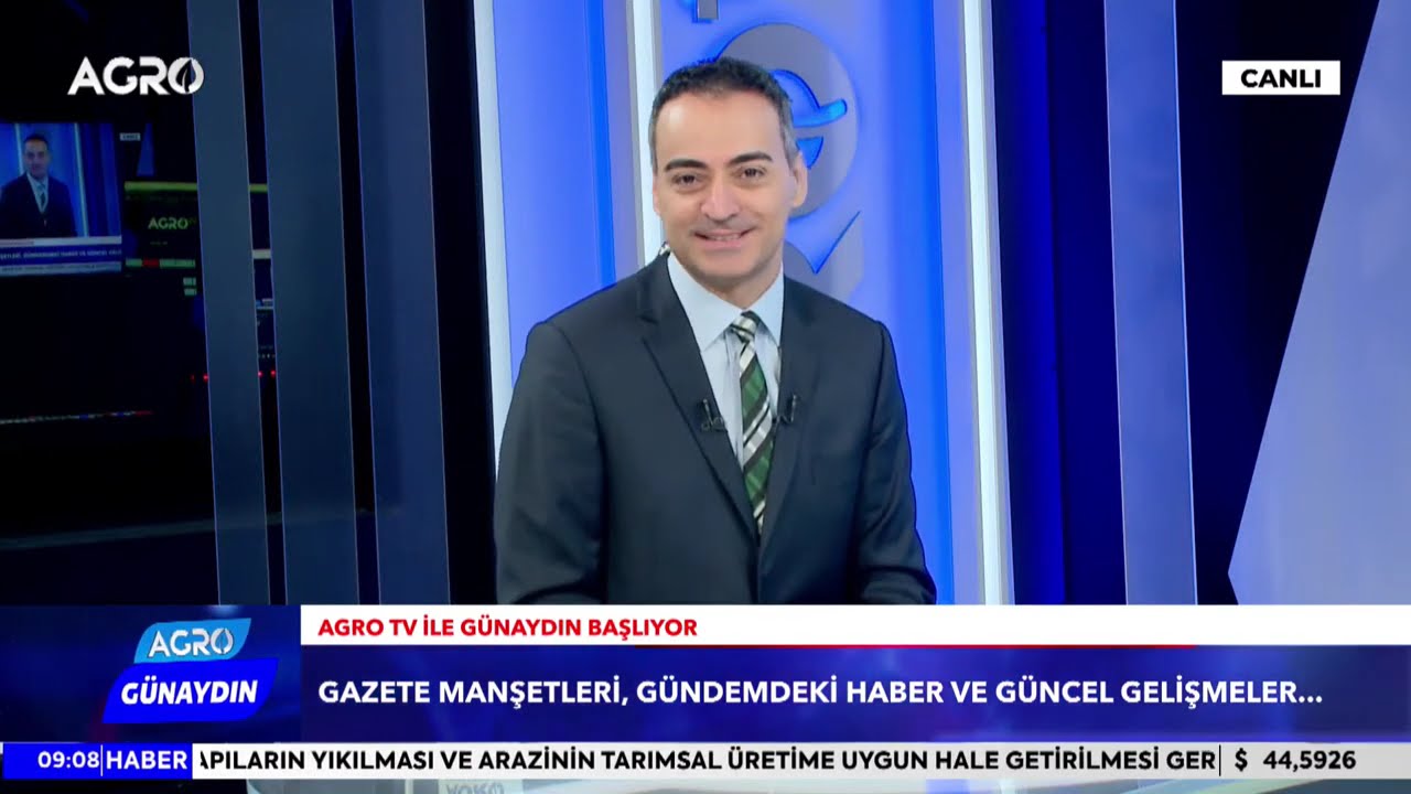 #CANLI AGRO TV İle G&Uuml;NAYDIN