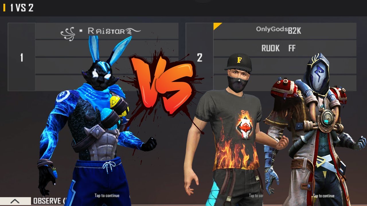 RAISTAR VS B2K, RUOK | 1VS2 LEGENDS ROOM - BEST GAMEPLAY EVER