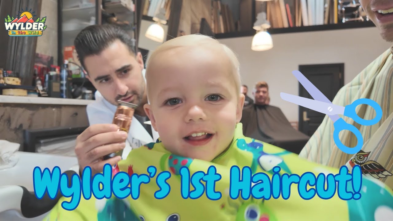 ⁠1st Haircut with Wylder💈💇