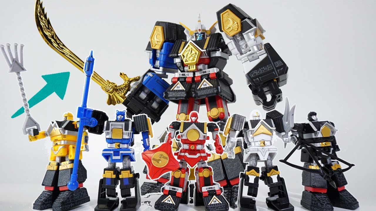 Super Mini-Pla Ninja Gattai Muteki Shogun Gattai (Shogun Megazord)