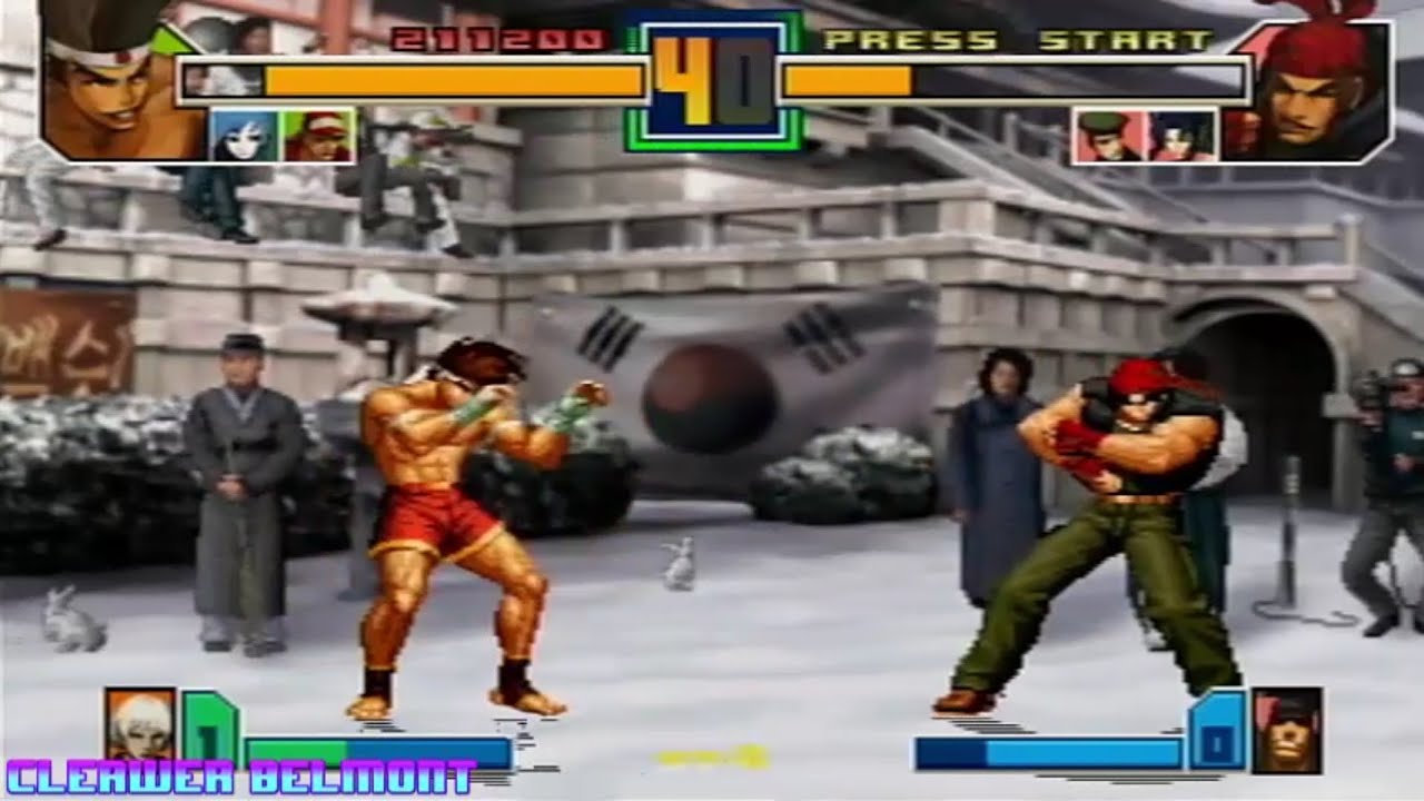 The King of Fighters 2001 (PS2) - Team Editable Playthrough (No Commentary)