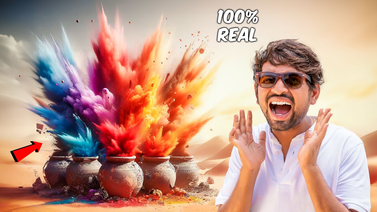 Extreme Holi Experiments  | असली धमाकेदार होली 💣💣💣