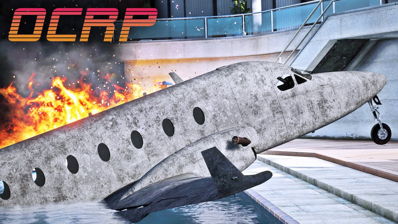 Plane Crash in Vinewood! | GTA 5 OCRP