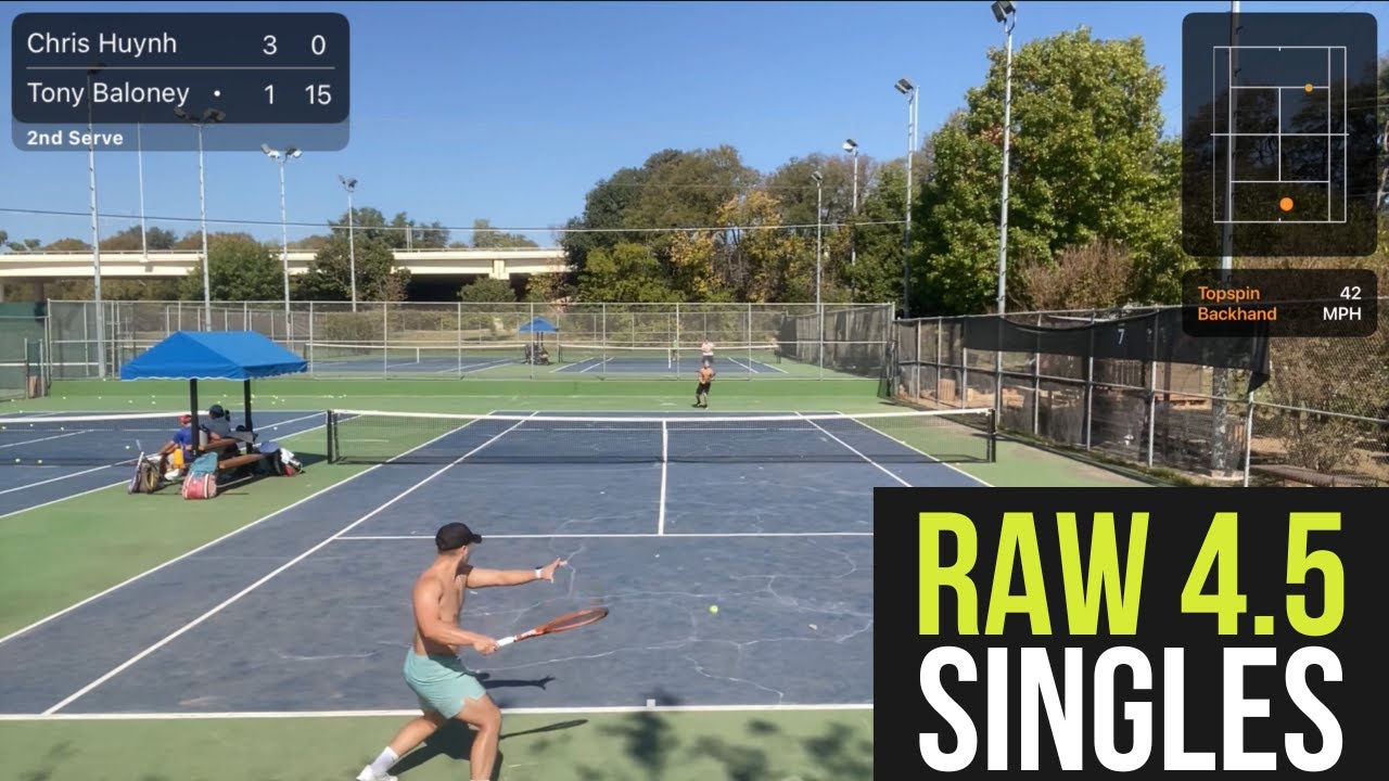 4.5 Singles Highlights | Asian Dominic Thiem vs Asian Counterpuncher