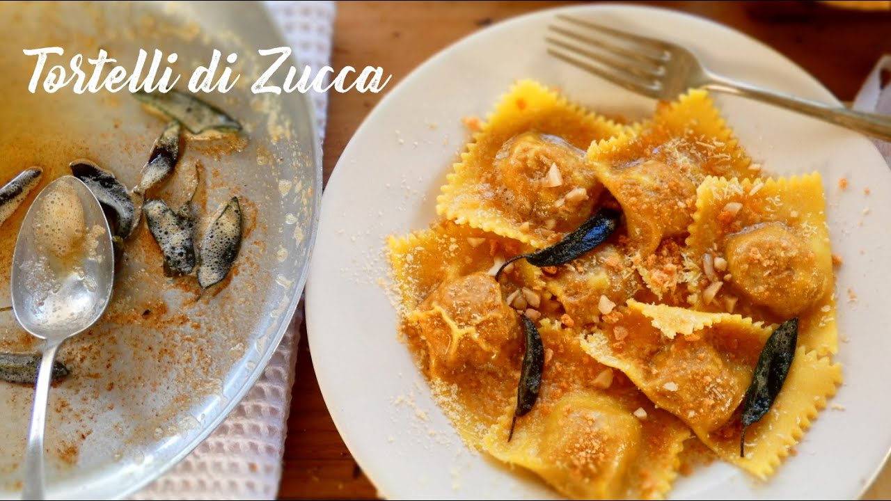 Ravioles de Zapallo y Amaretti /Tortelli di Zucca / Ravióli de abóbora