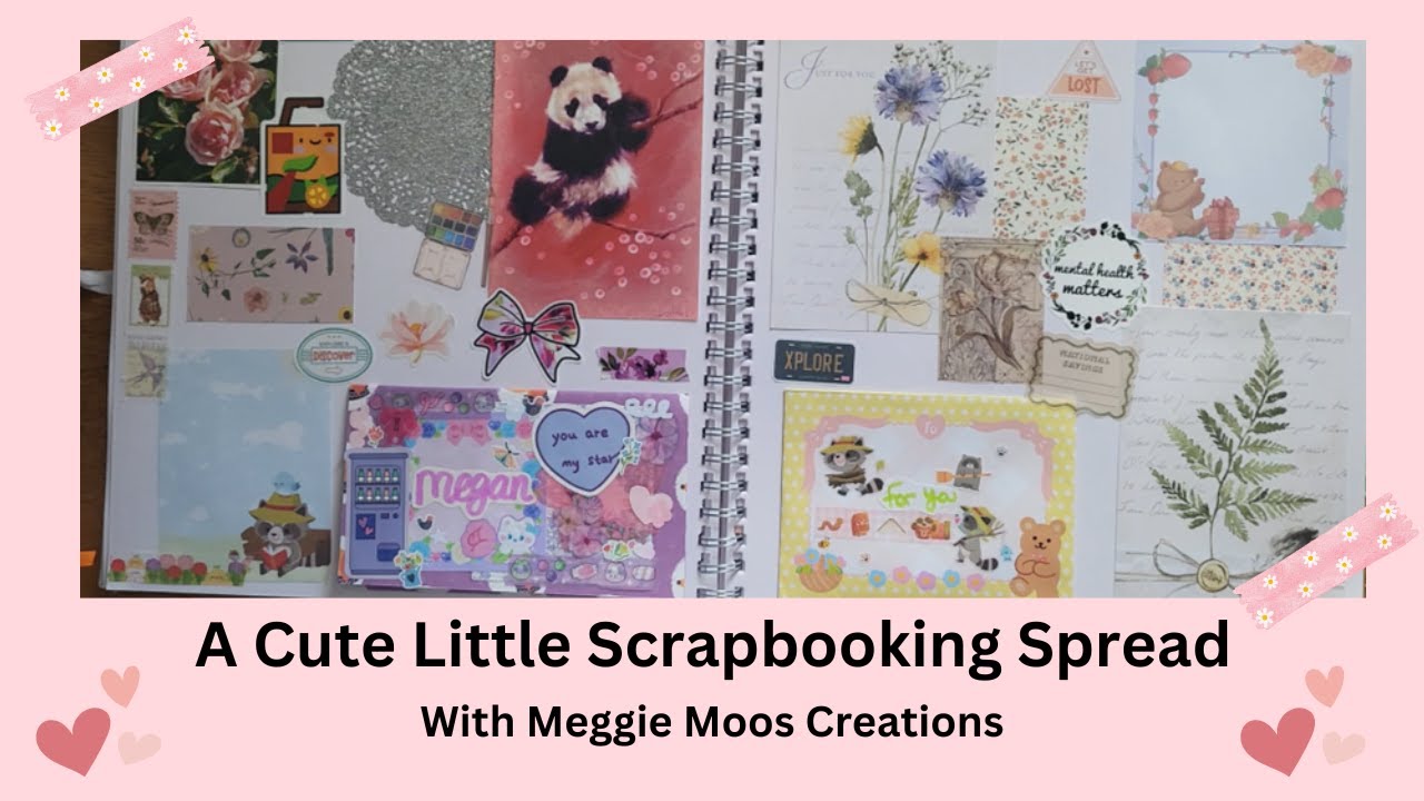 A Cute Little Scrapbooking Spread