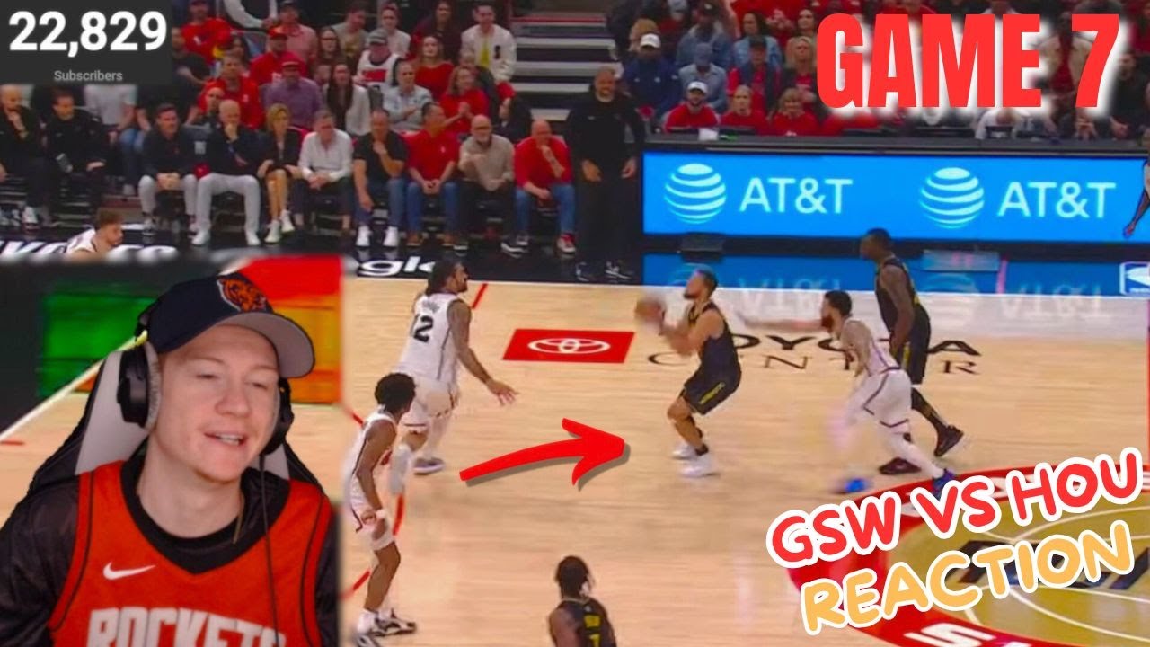 Reacting to Warriors vs Rockets Game 7!