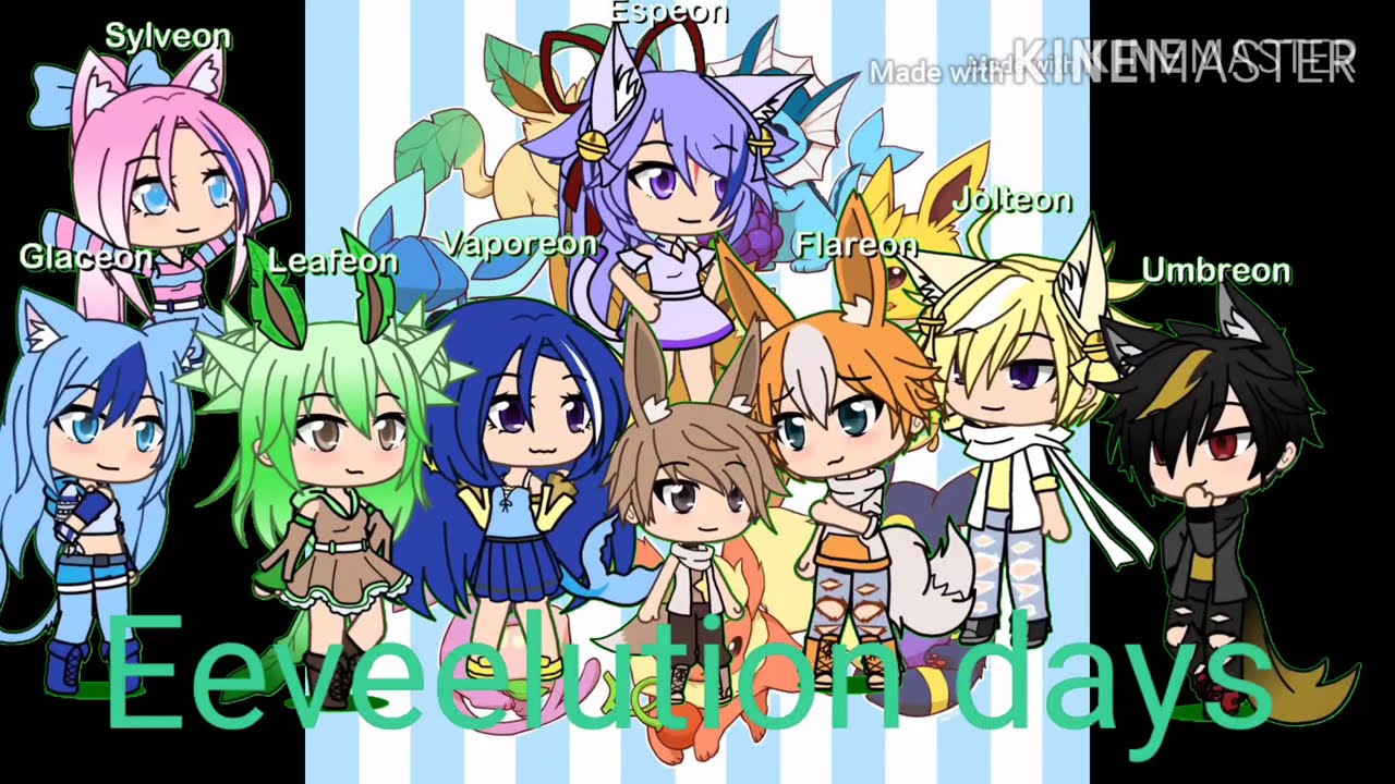 Eeveelution days ep5 || Umbreon backstory || gacha life