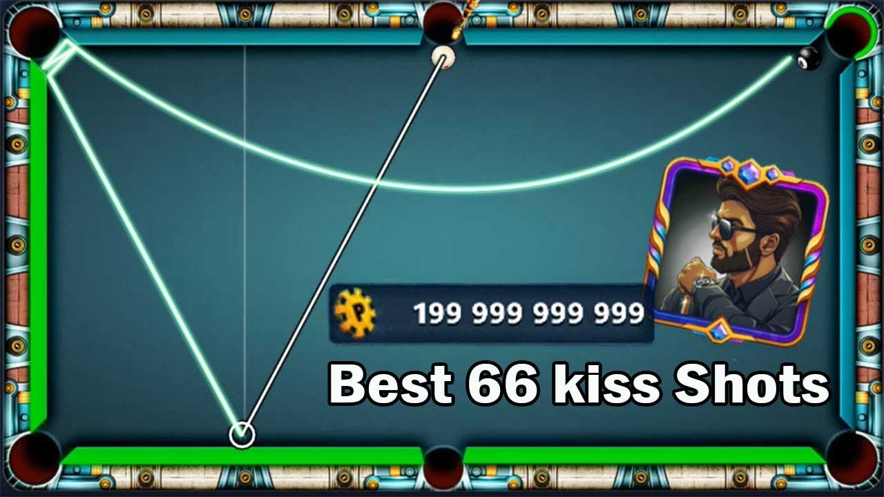 Best 66 Shot in 2022 🤯 Pro 8 ball pool kiss shots