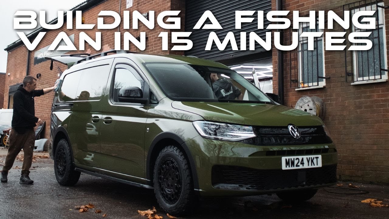 BUILDING A FISHING VAN IN 15 MINUTES! *WOLFSBURG VANS* WW EP.19
