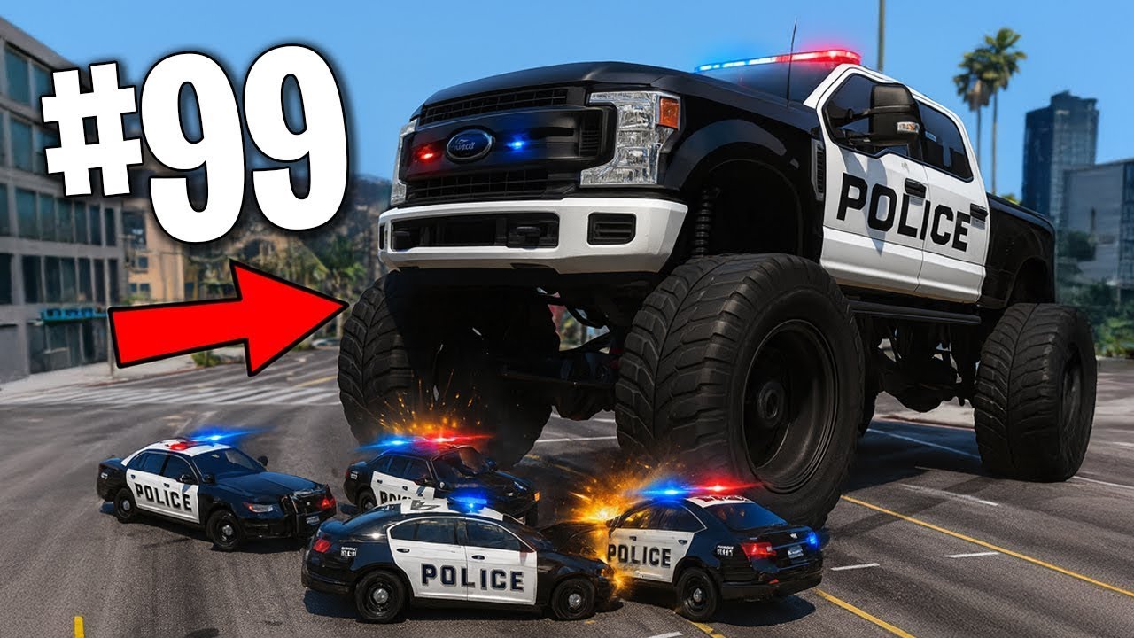 Upgrading Police Trucks for 24 Hours in GTA 5 RP