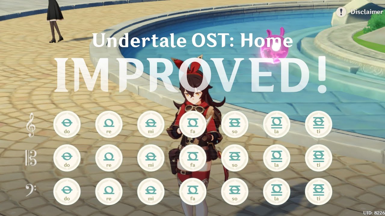 Undertale - Home | Genshin Lyre (Updated + Notes)