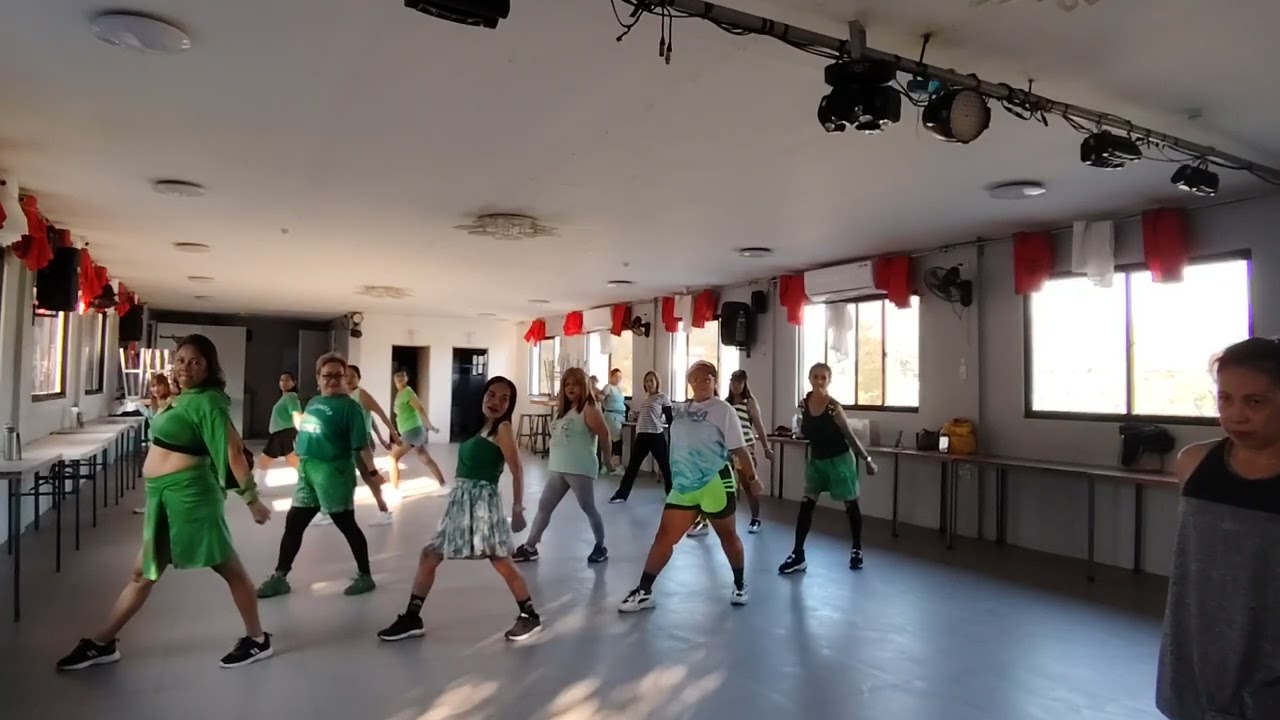 Zumba sa The Point Family Resort and Restobar.
