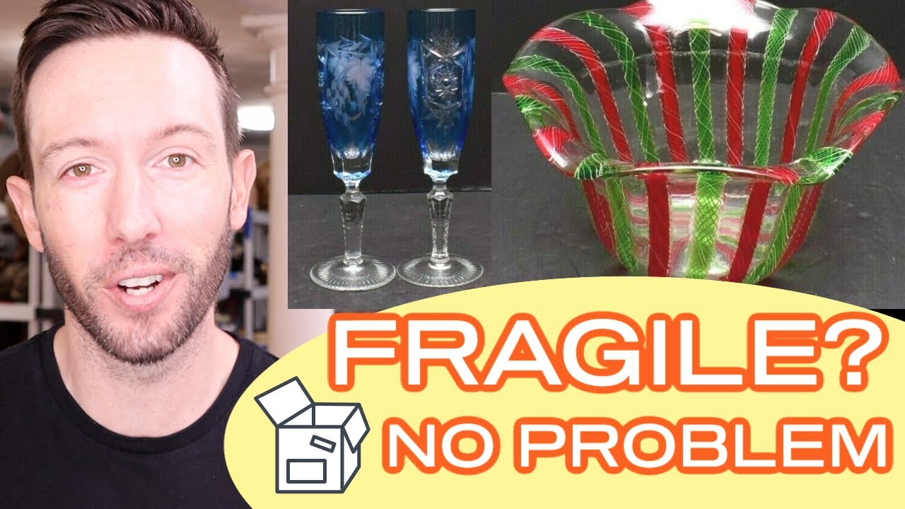 How To Pack & Ship Glass, Breakable & Other Delicate Items When Selling On Ebay!