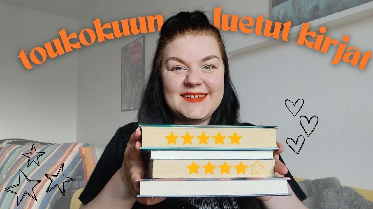 Vain 4 ja 5 t&auml;hden kirjoja ⭐📚 | TOUKOKUUN LUETUT KIRJAT 2025