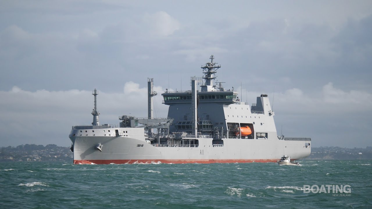 HMNZS Aotearoa Arrival