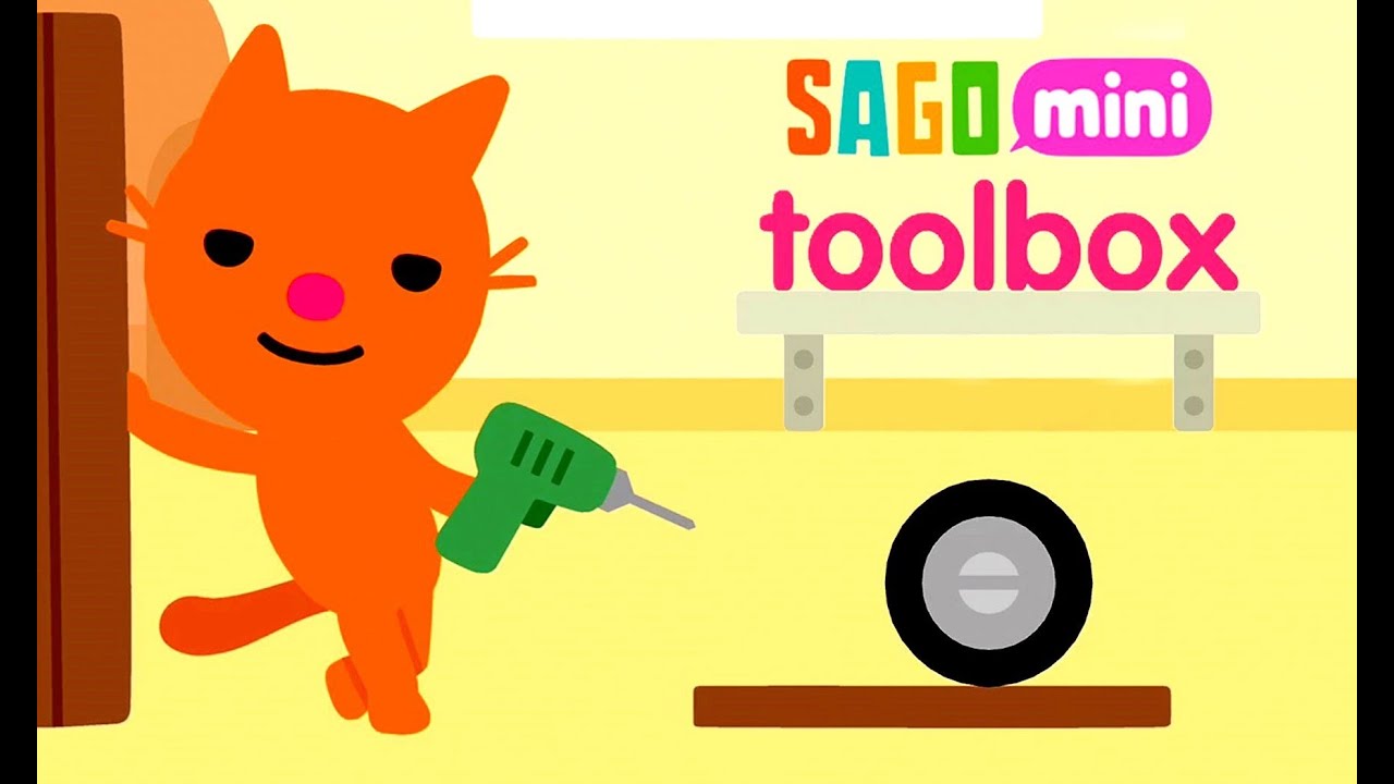 Sago Mini Toolbox | Саго Мини Мастерская - Развивающий мультик (ИГРА) | Children's cartoon game