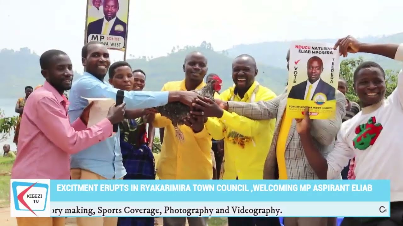 Eliab Naturinda Mporera Warmly Welcomed in Ryakarimira During Villageto-Village Consultative Meeting