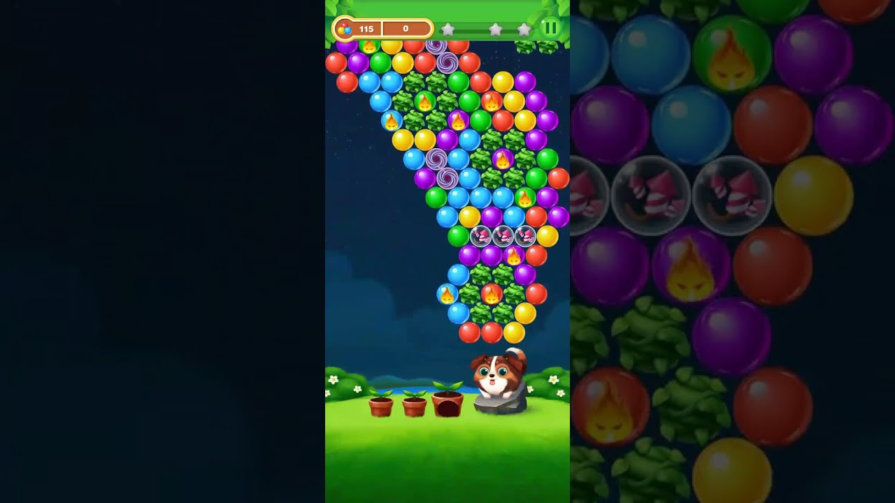 bubble shooter Game jogo de bolinhas colorida