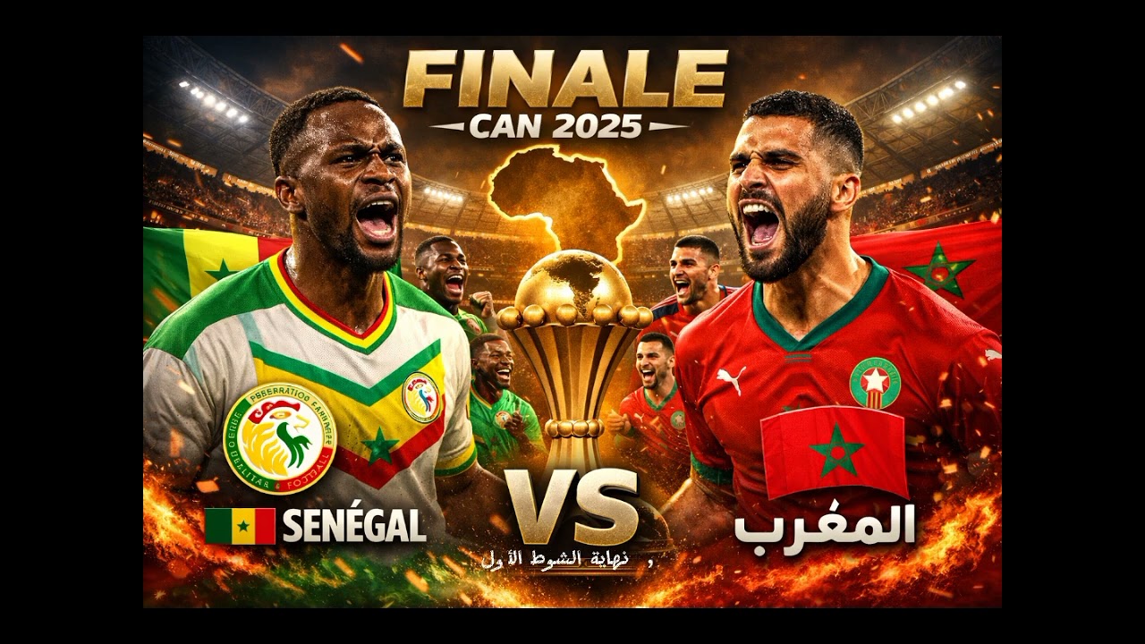 المغرب والسنغال… من يتوّج باللقب؟