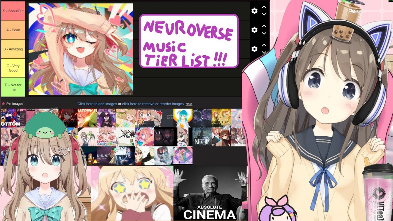 🔴YumiPixel Blind Reacts To Neuro-Sama Neuroverse Music  + Tier List Ultimate RANKING!!  🐱