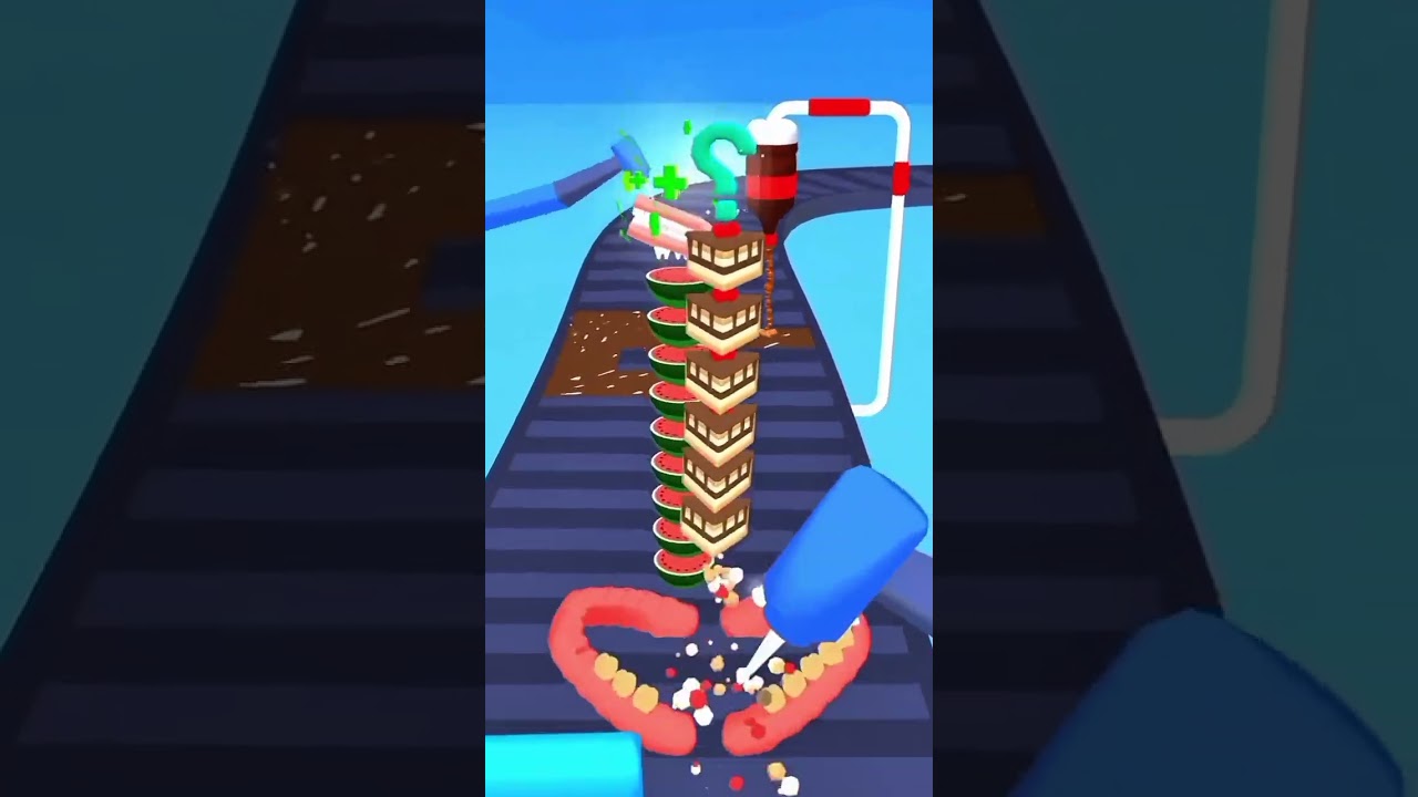 Teeth Shield Cleaner Runner Fun Gameplay 