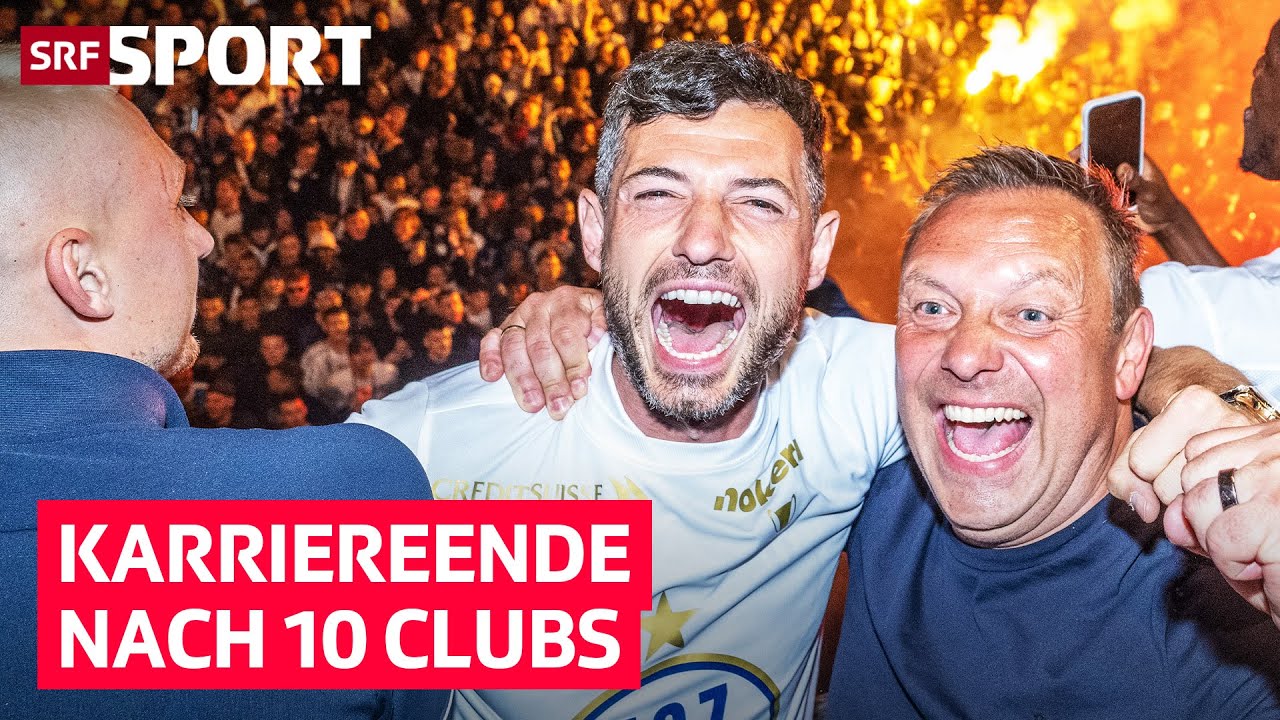 Blerim Dzemaili hängt seine Fussballschuhe an den Nagel | SRF Sport